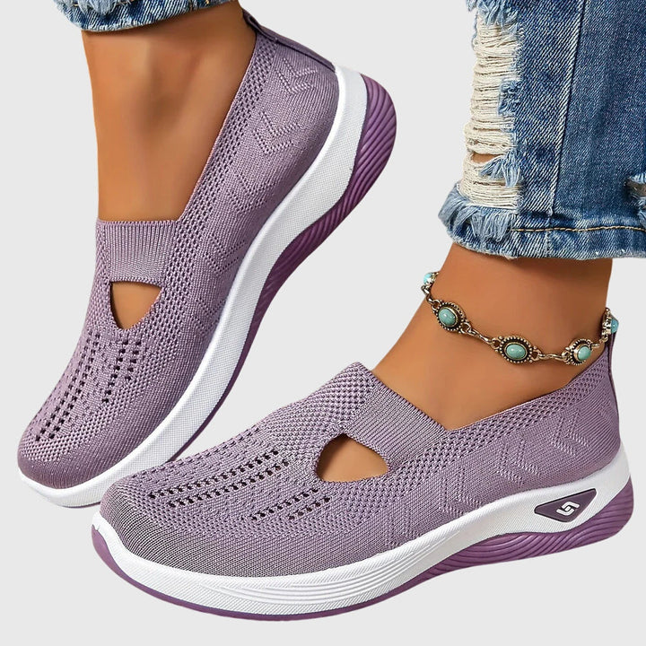 Women's Orthopaedic Slip-On Shoes with Slip-On Design for All-Day Comfort
