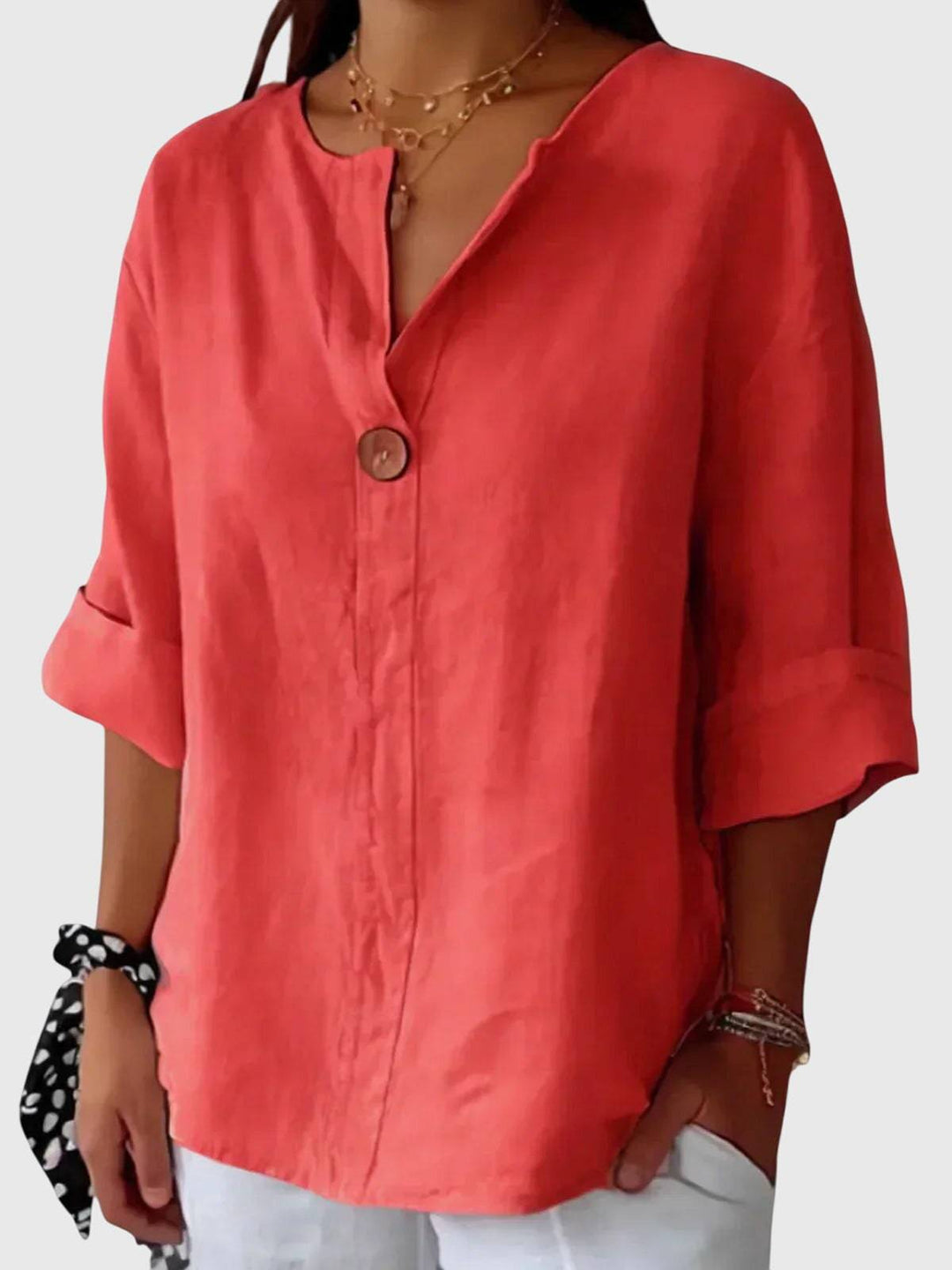 Gemma™  |  Chic Comfort Blouse
