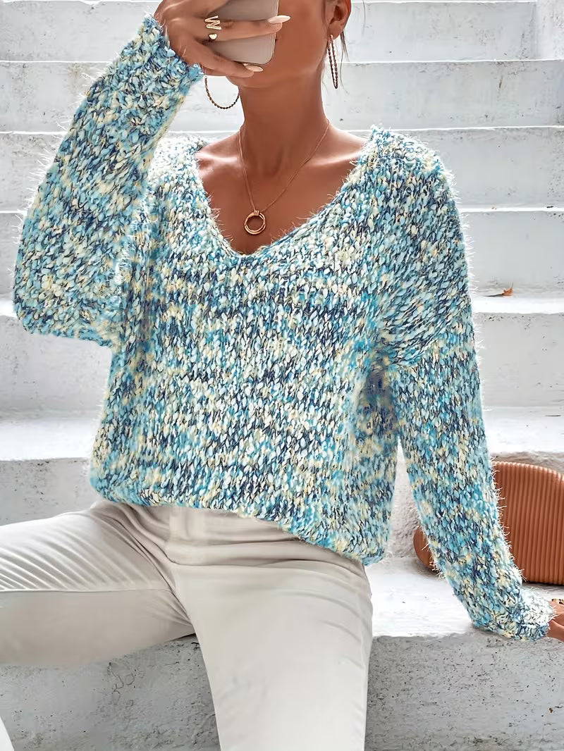 Siraba - Long Sleeve Knitted Sweater