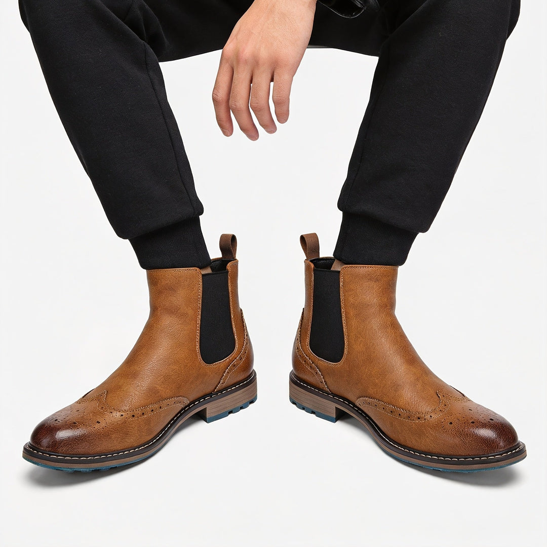 Ronan Refined Chelsea Boots, view 6 - Elena Harper