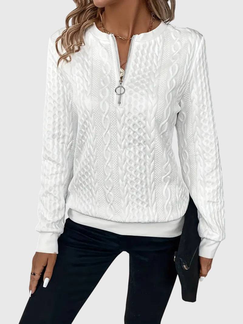 Nora™  |  Zipped Sweater