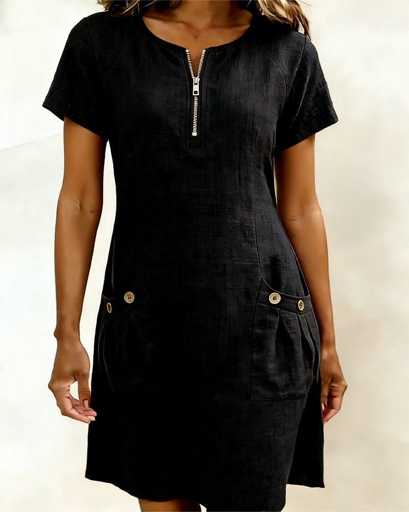 Lina Dress™ — Natural Elegance for Every Day