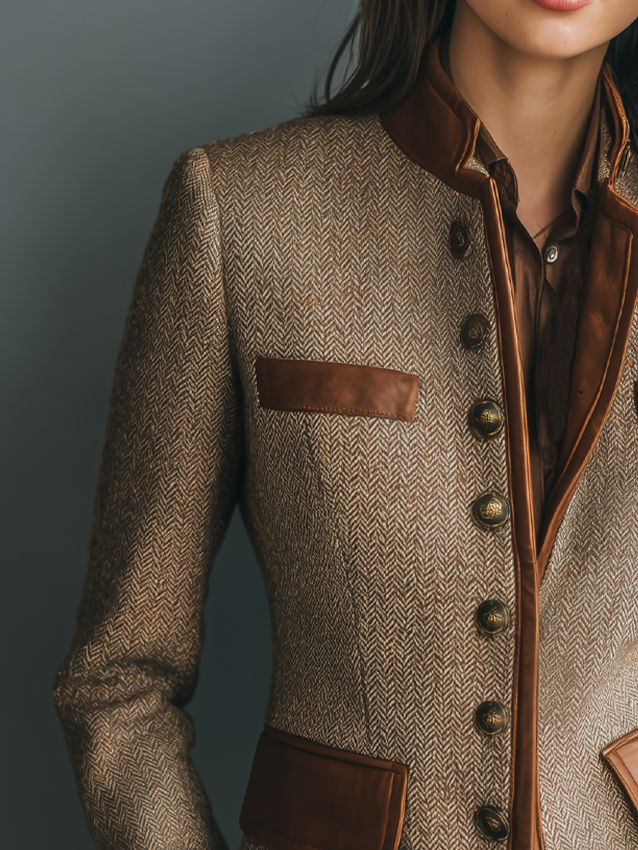 Isabelle - Chic Vintage Jacket with Pockets