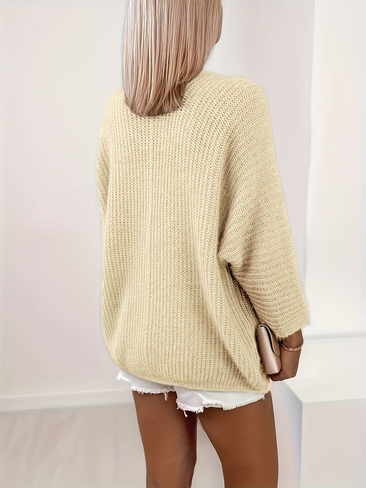 Priya - Elegant Oversized Knit Cardigan