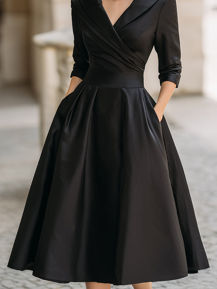Lina™  |  Midi Dress Silky