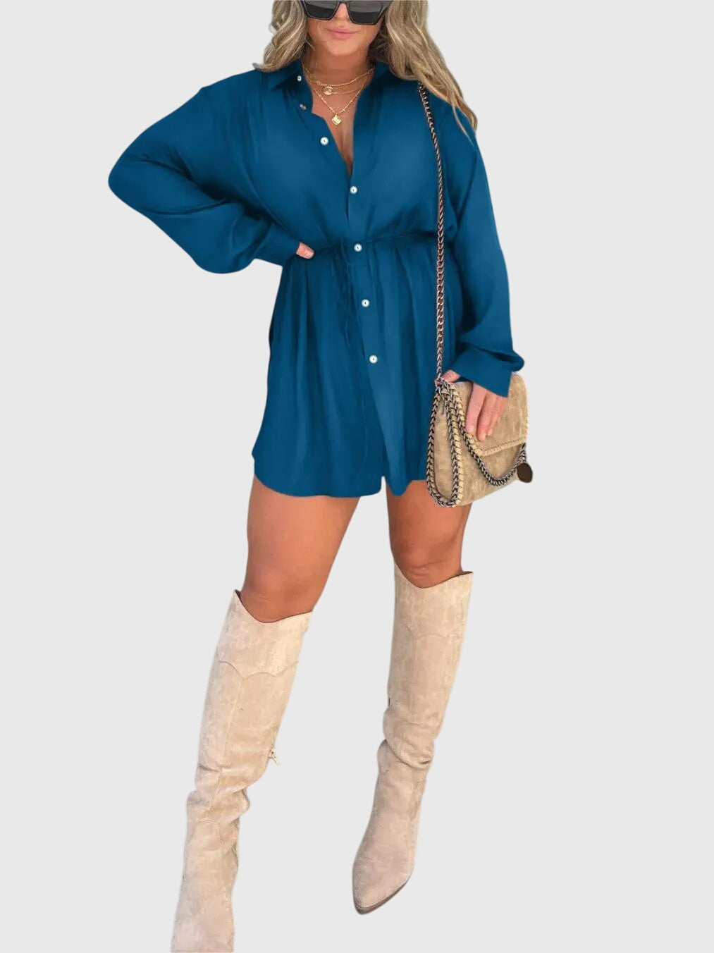 Nova™  |  Elegant Romper Dress