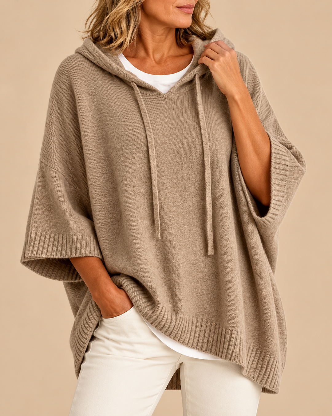 Elin™ | Soft Hooded Poncho