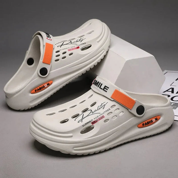 Finn | Comfortable and Breathable Men's Platform Clogs
