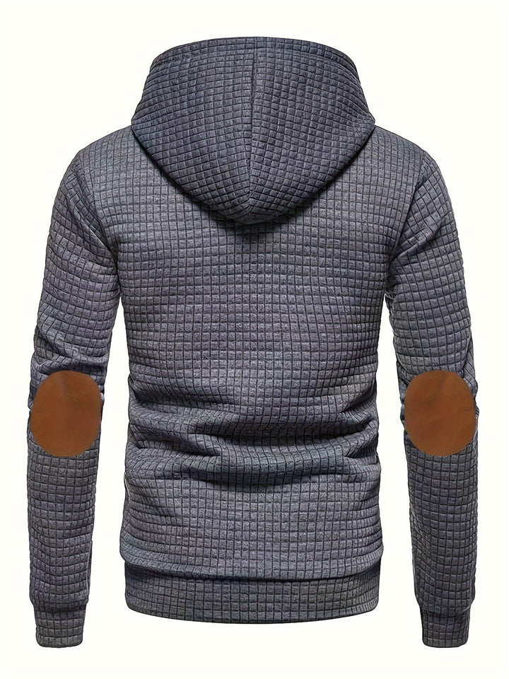 LAURENT MONACO | CHECKERED HOODIE FOR MEN