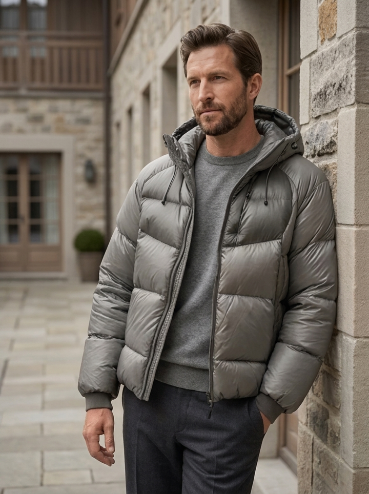 Lukas | Waterproof Padded Down Jacket for Winter