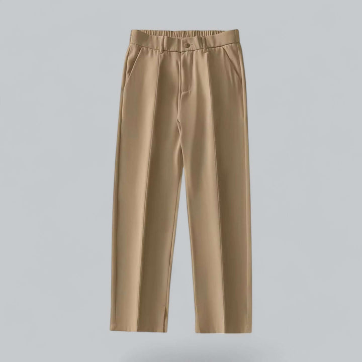 Men's Straight Leg Trousers, view 10 - Elena Harper