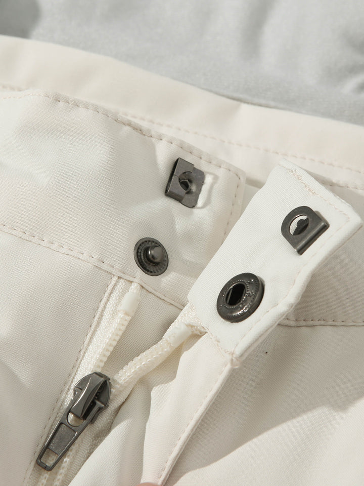 Ski Pants 25’ Windproof Bib Pants Thick Lining AlpineGlide TP Essential, view 7 - Elena Harper