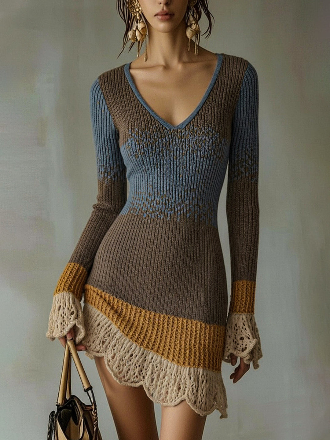 Kristine™  |  Flowing Multicolor Dress