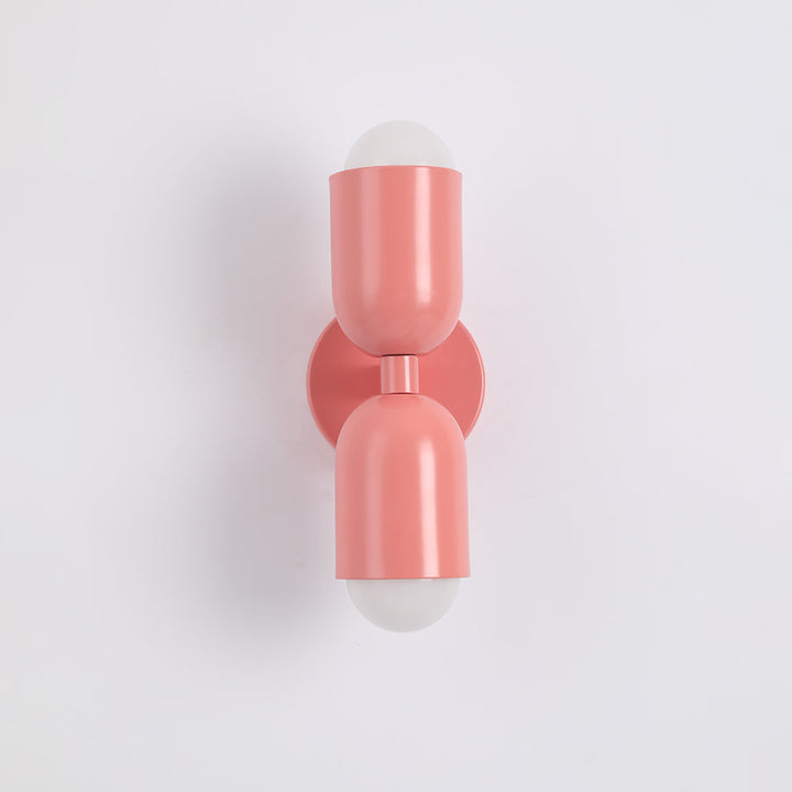 Colorful Double-Headed Wall Sconce – Modern Design