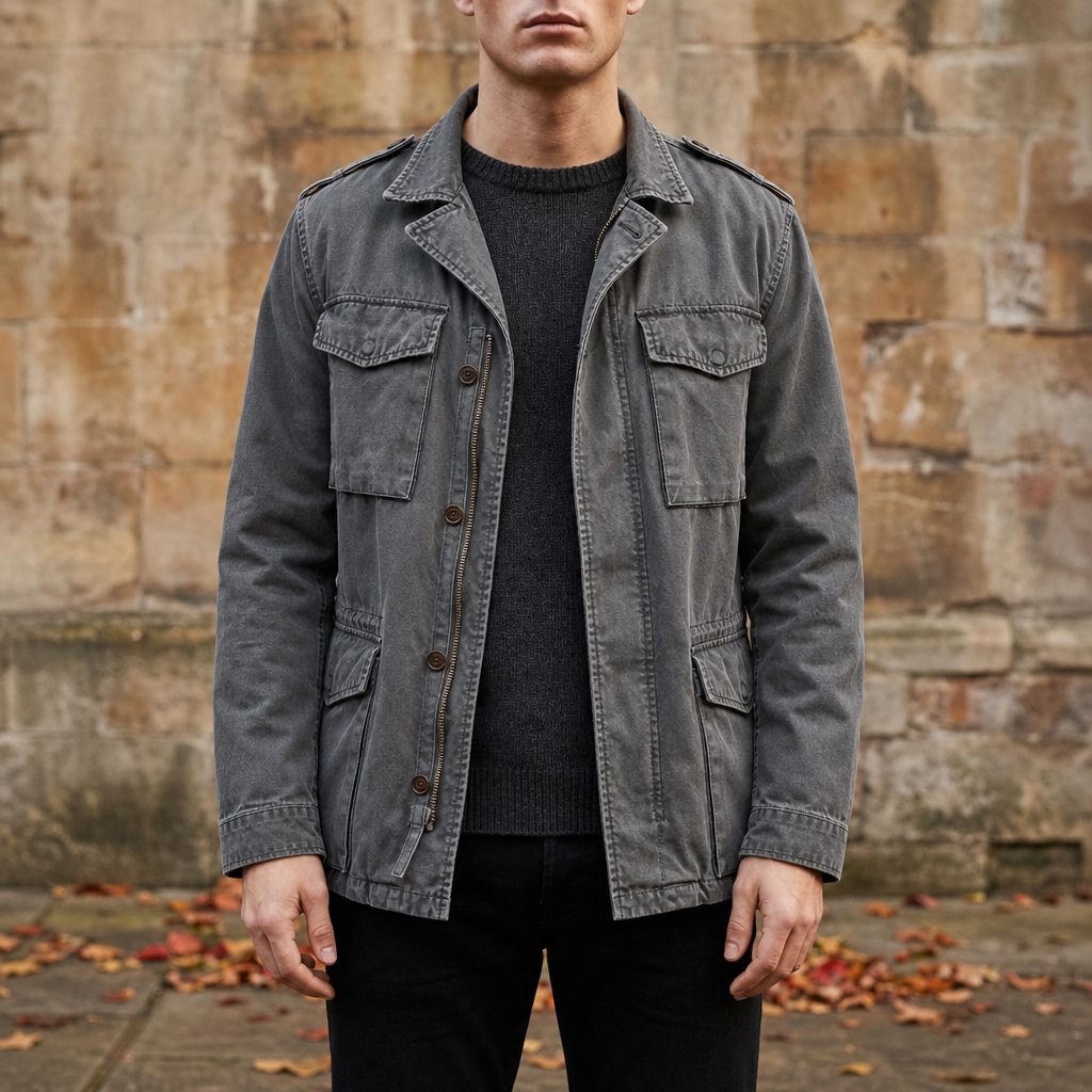 Arezzo Vintage Military Field Jacket