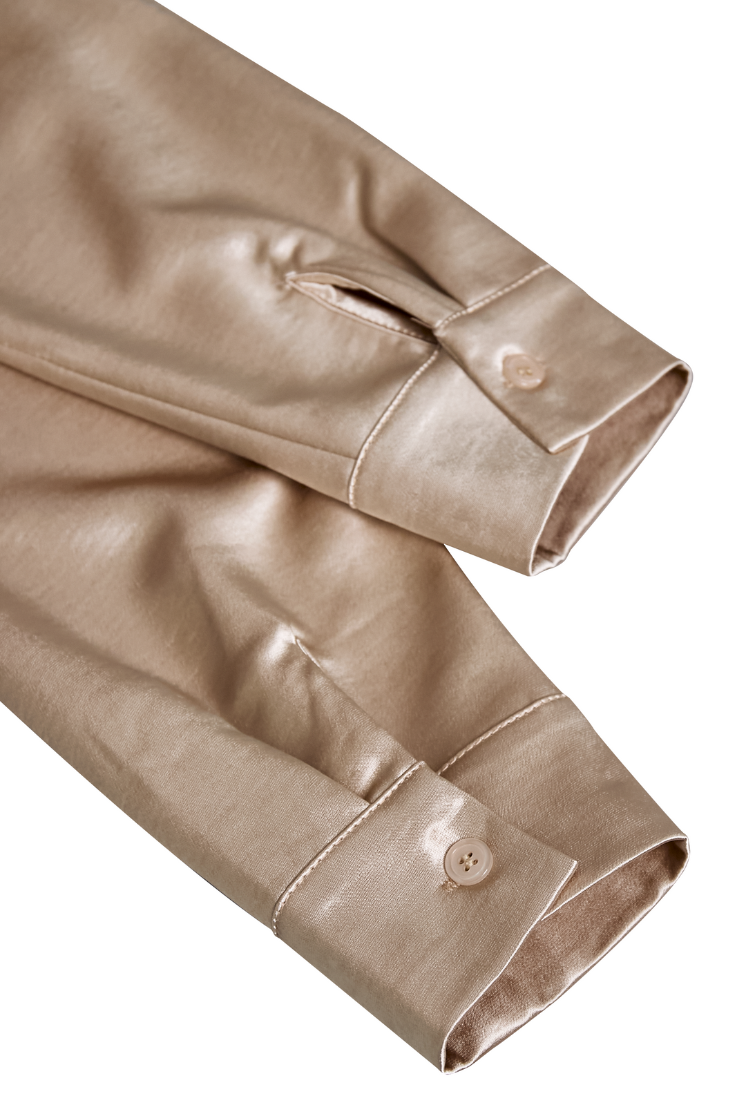 Women’s Tailored Blouse – With Draped Neckline, Suitable for Work and Everyday Use
