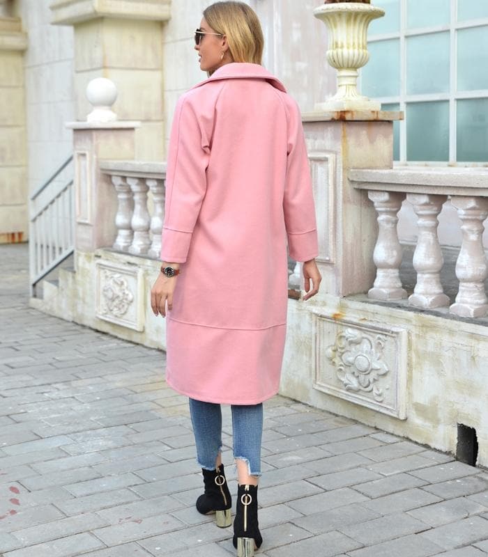 Premium Long Coat for Women – Elegant and Warm