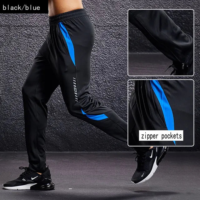 Men's Performance Jogger Pants with Zipper Pockets & Tapered Fit - Elena Harper