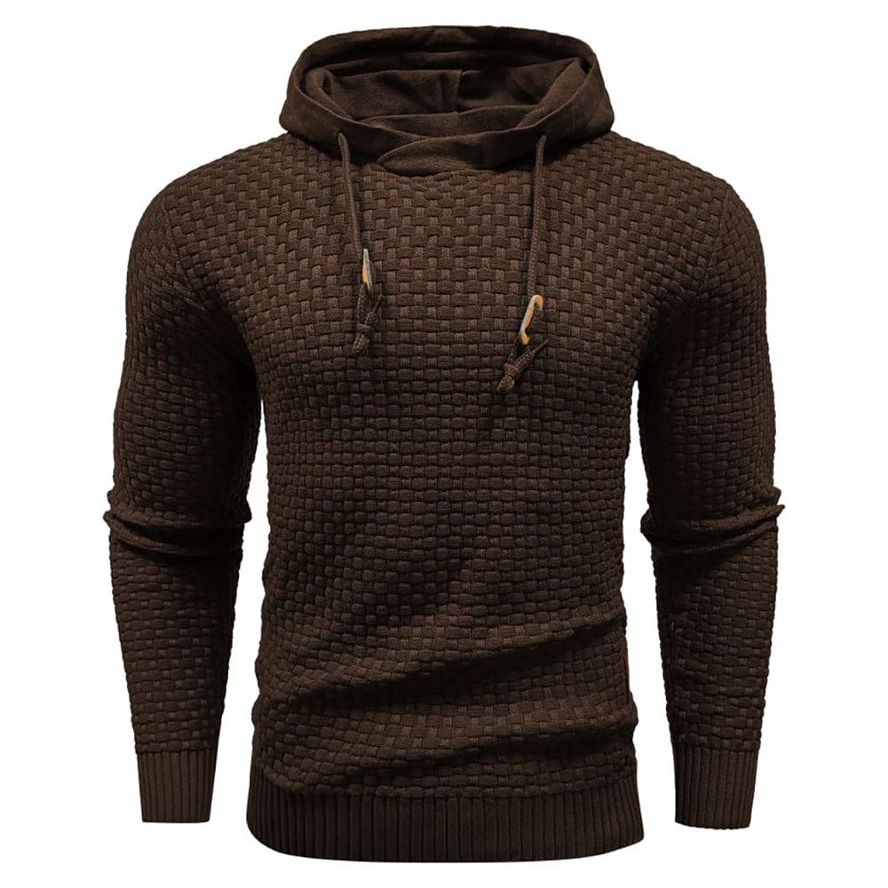 LAURENT MONACO | CLASSIC WOOL HOODIE FOR MEN