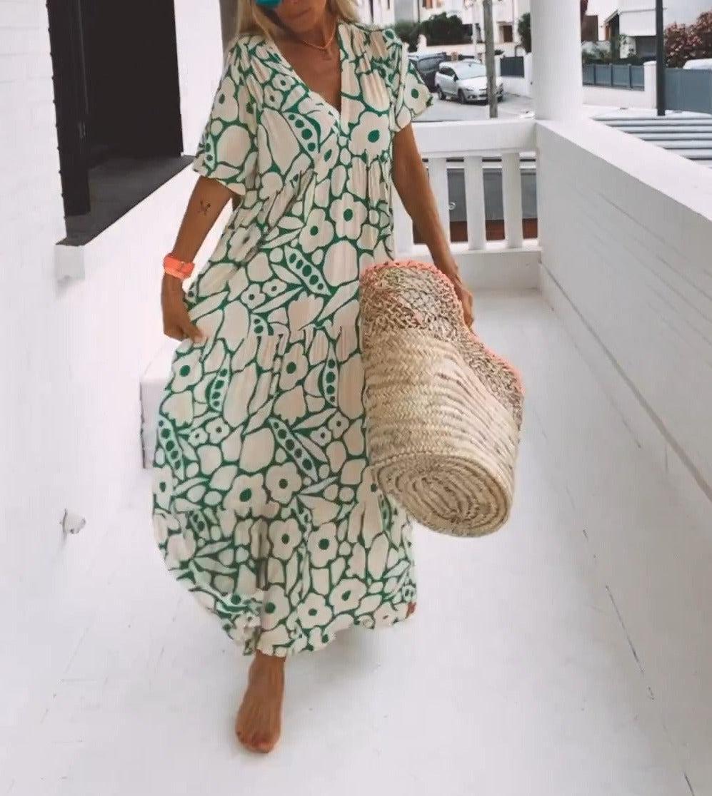 Beatrice™  |  Maxi Dress Green