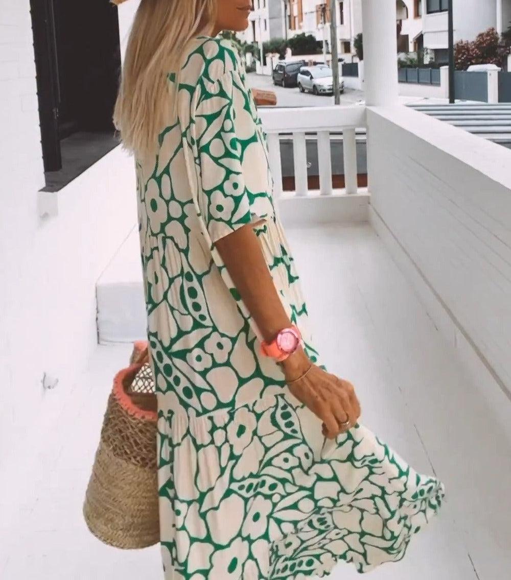 Beatrice™  |  Maxi Dress Green