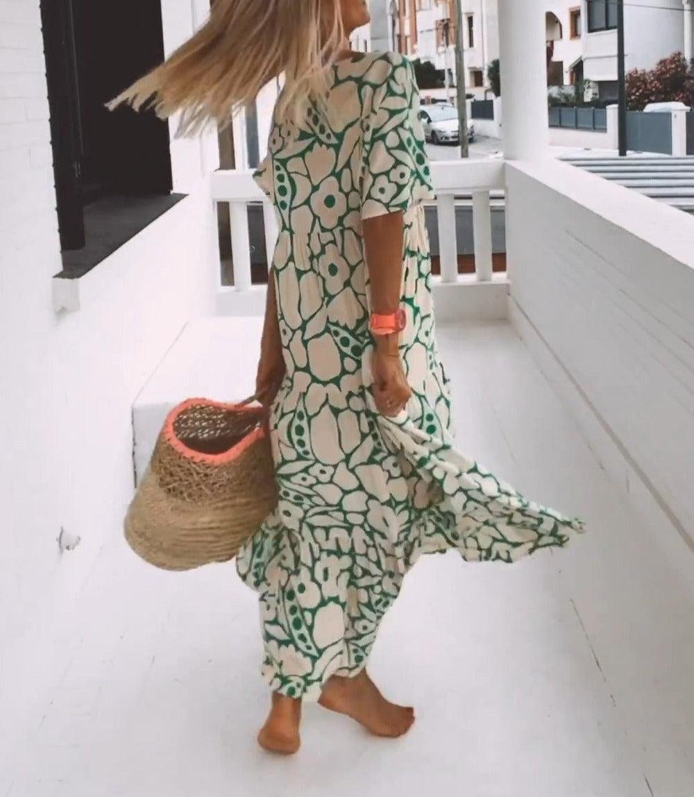 Beatrice™  |  Maxi Dress Green