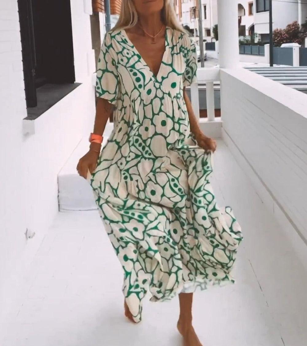 Beatrice™  |  Maxi Dress Green