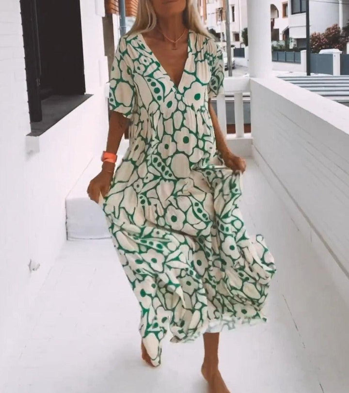 Beatrice™  |  Maxi Dress Green