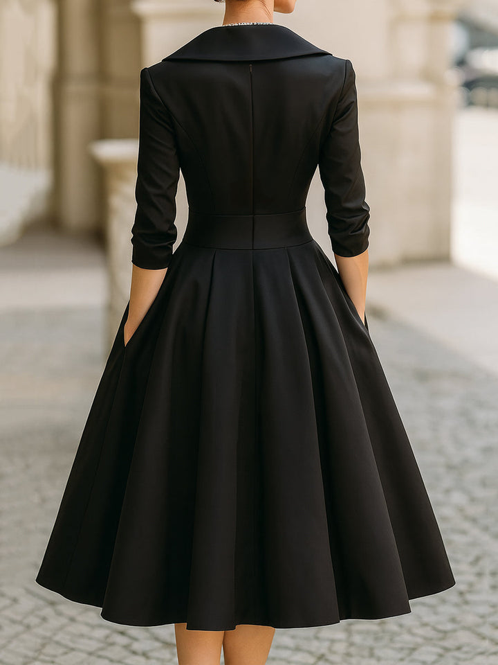 Lina™  |  Midi Dress Silky