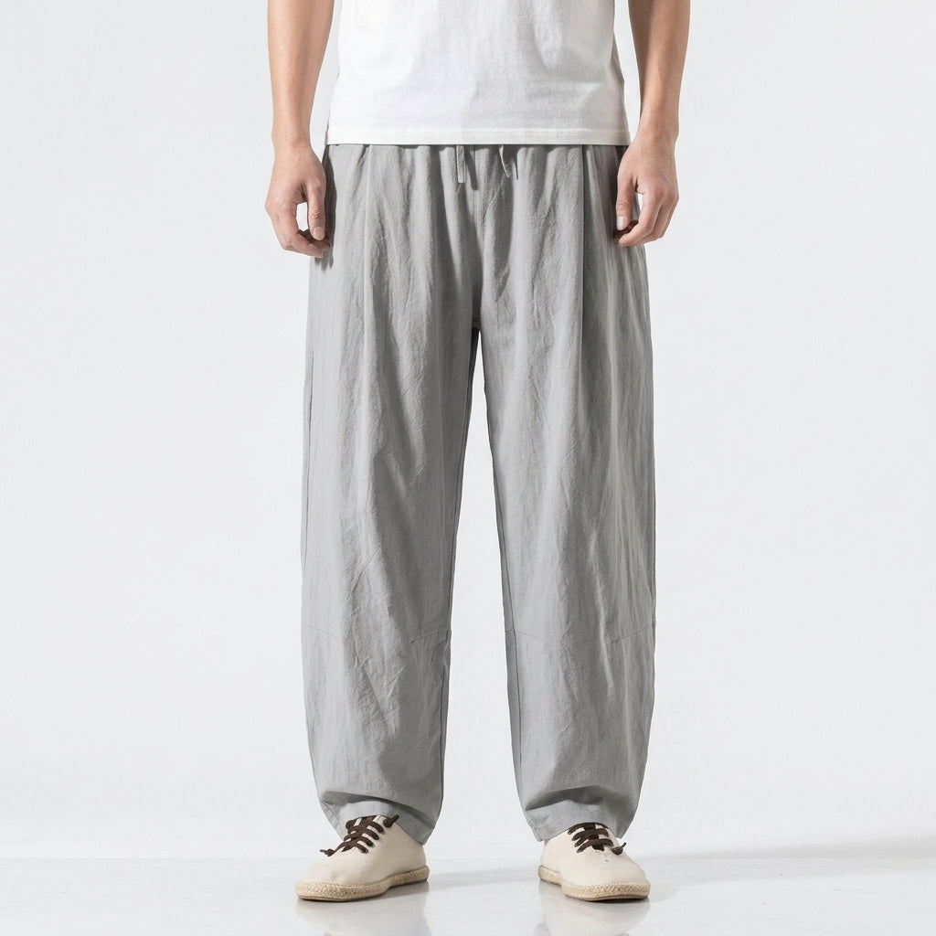 Casual Pants with Adjustable Waist