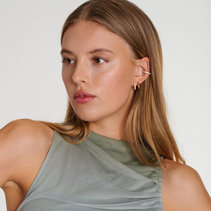 Elowen Mini Earrings, view 5 - Elena Harper