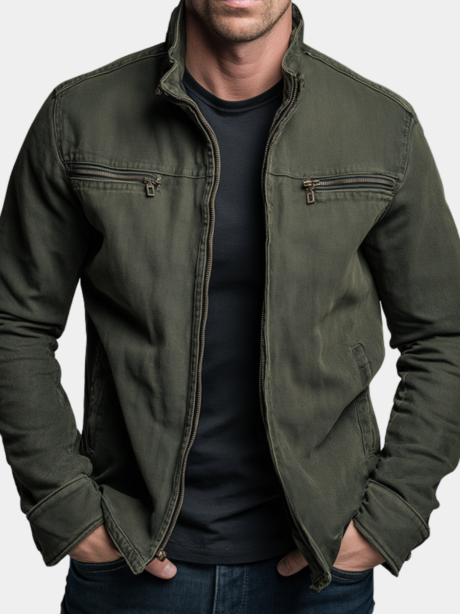 LAURENT MONACO | VINTAGE WASHED JACKET FOR MEN