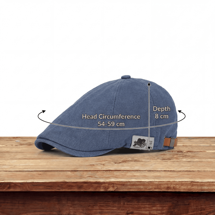 Ruben Modern Classic Everyday Cap, view 3 - Elena Harper