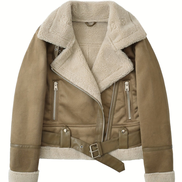 Rosabel Cosy Biker Jacket - Elena Harper