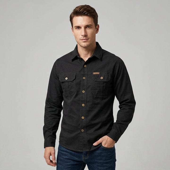 STRUCTURED SHIRT FOR MEN
