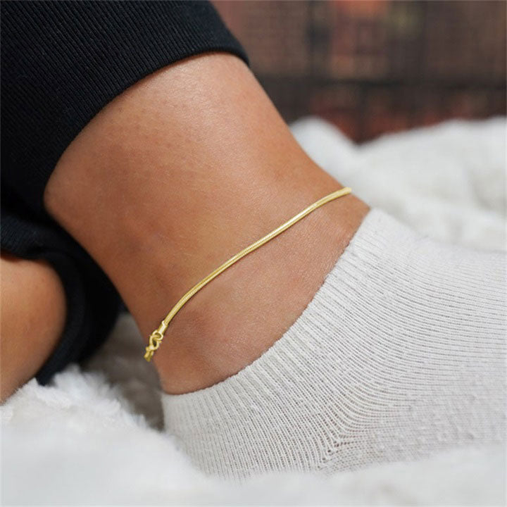 Shanileigh™  |  Pink Anklet 18k Gold