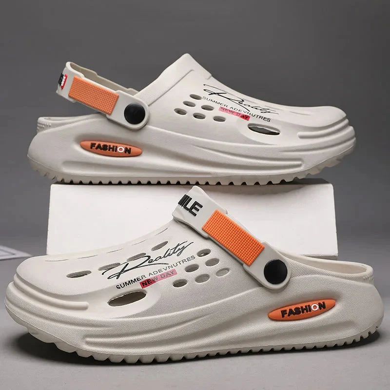 Finn | Comfortable and Breathable Men's Platform Clogs