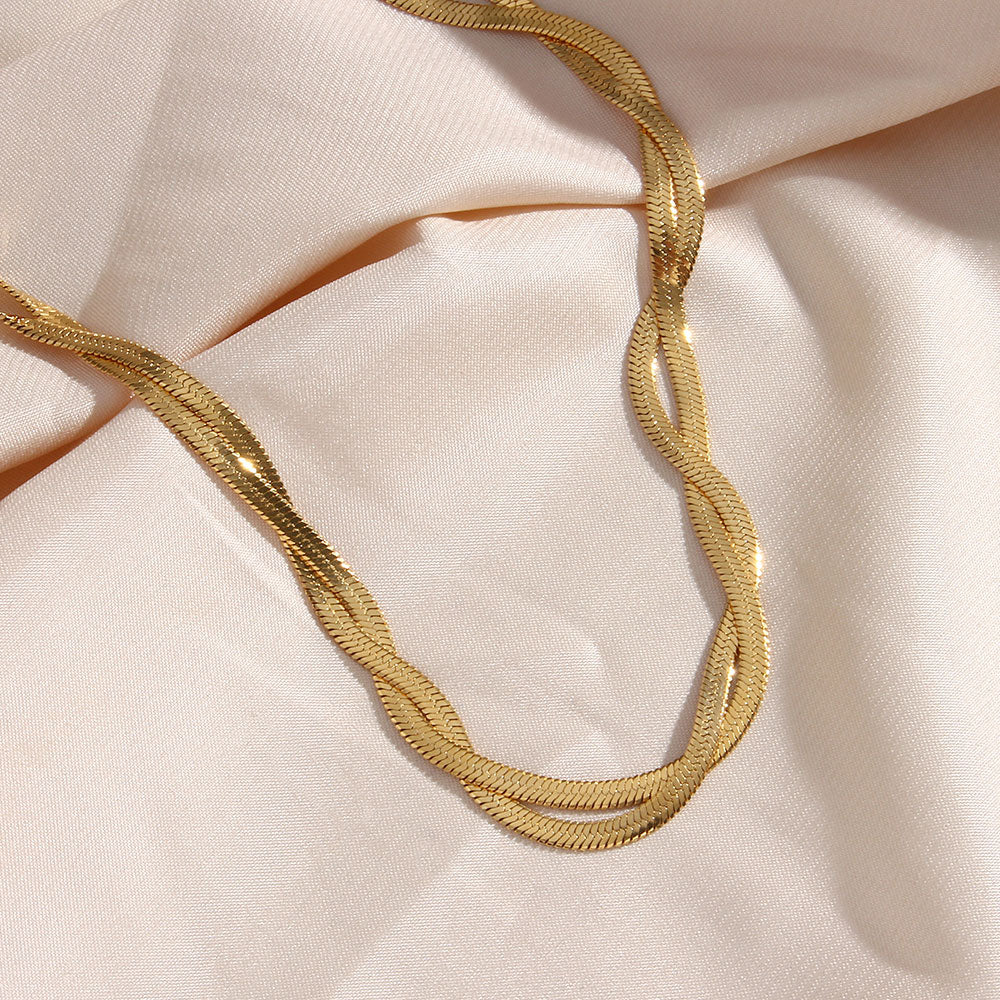 Madiorelle™  |  Twisted Armband 18k Gold