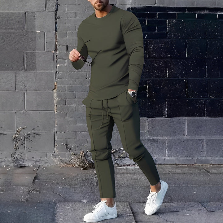 Adelard Men's Set with Sweater and Pants, view 6 - Elena Harper