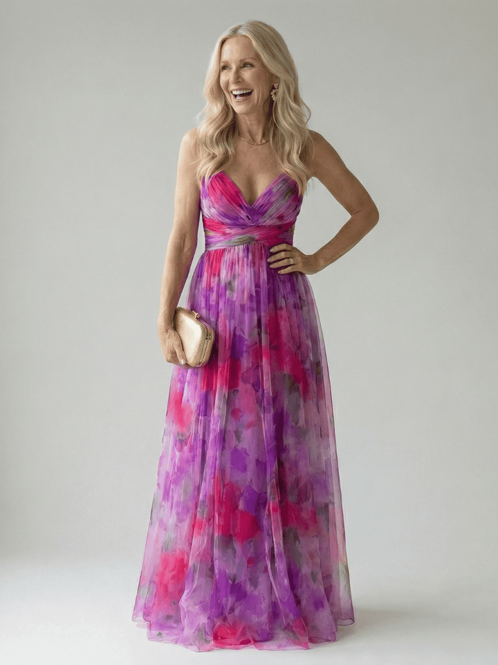 Isel™  |  Soft Wrap Maxi Dress