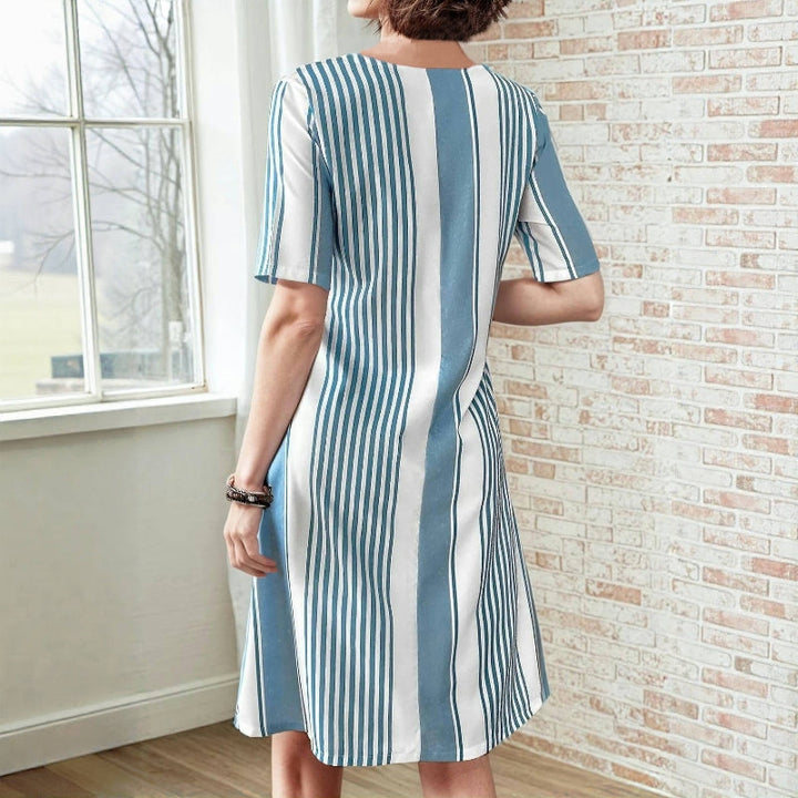 Casual Striped Dress