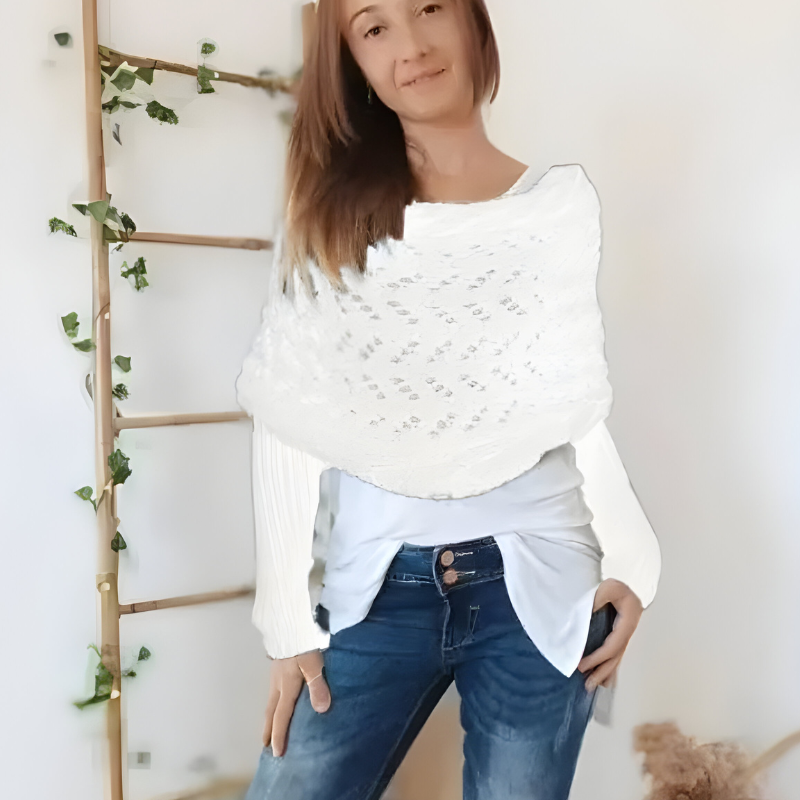 Saren™ | Warm Knitted Scarf