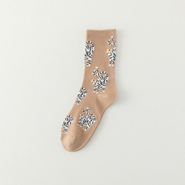 Cartoon Cat Socks