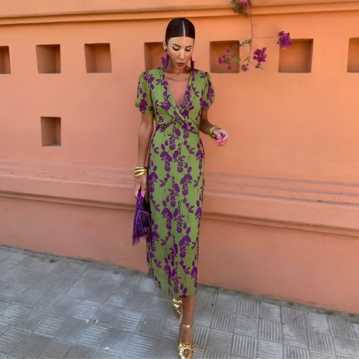 Women's Flowy Spring Maxi Dress - Effortless Comfort & Style