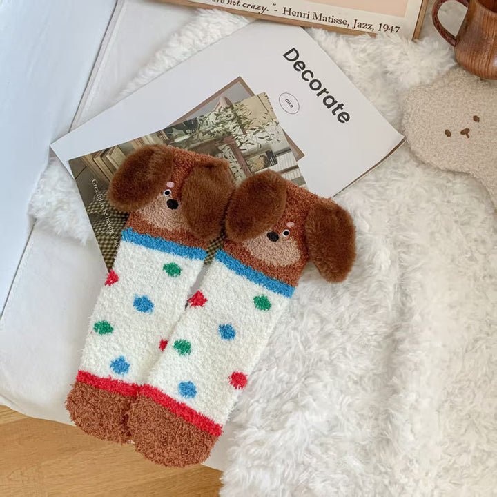 Cartoon Warm Socks