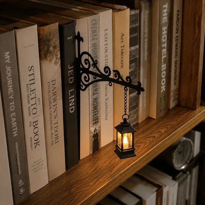 Halloween Ghost & Lantern Bookshelf Light