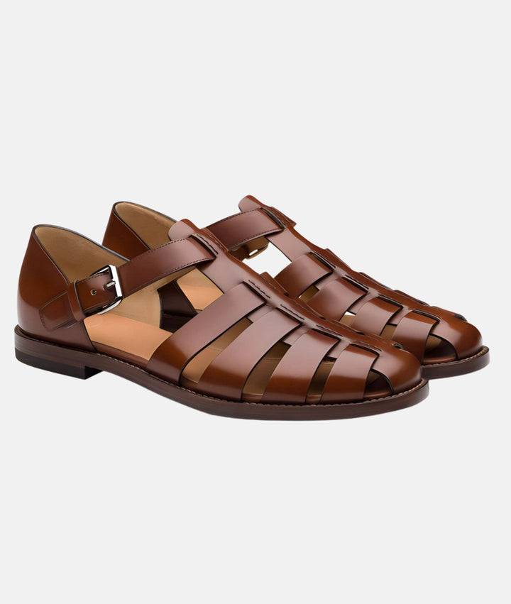 Bethan Fashionable sandals with elegant straps, view 10 - Elena Harper