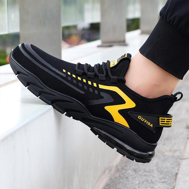Breathable, wear-resistant lightweight safety shoes EB
