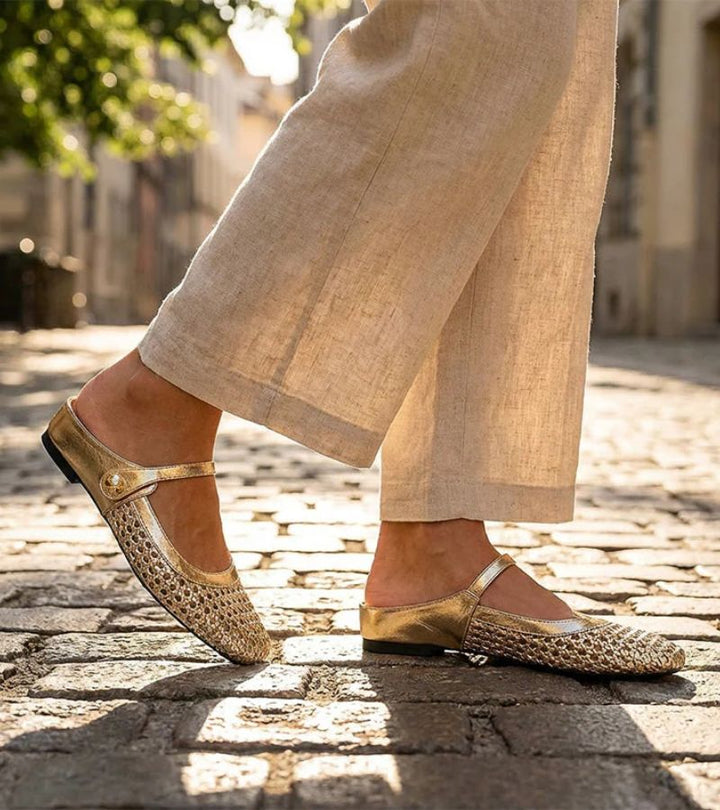 Mary-Jane | 100% Breathable Mules
