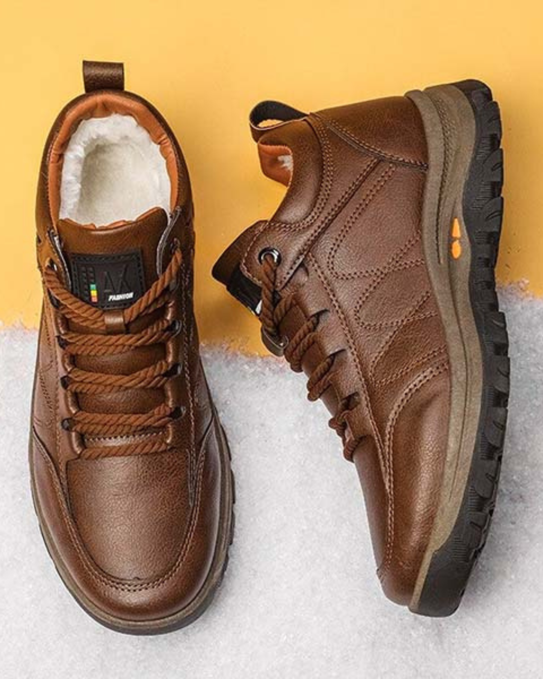 Joizo | Winterproof Vegan Leather Shoes with Warm Lining